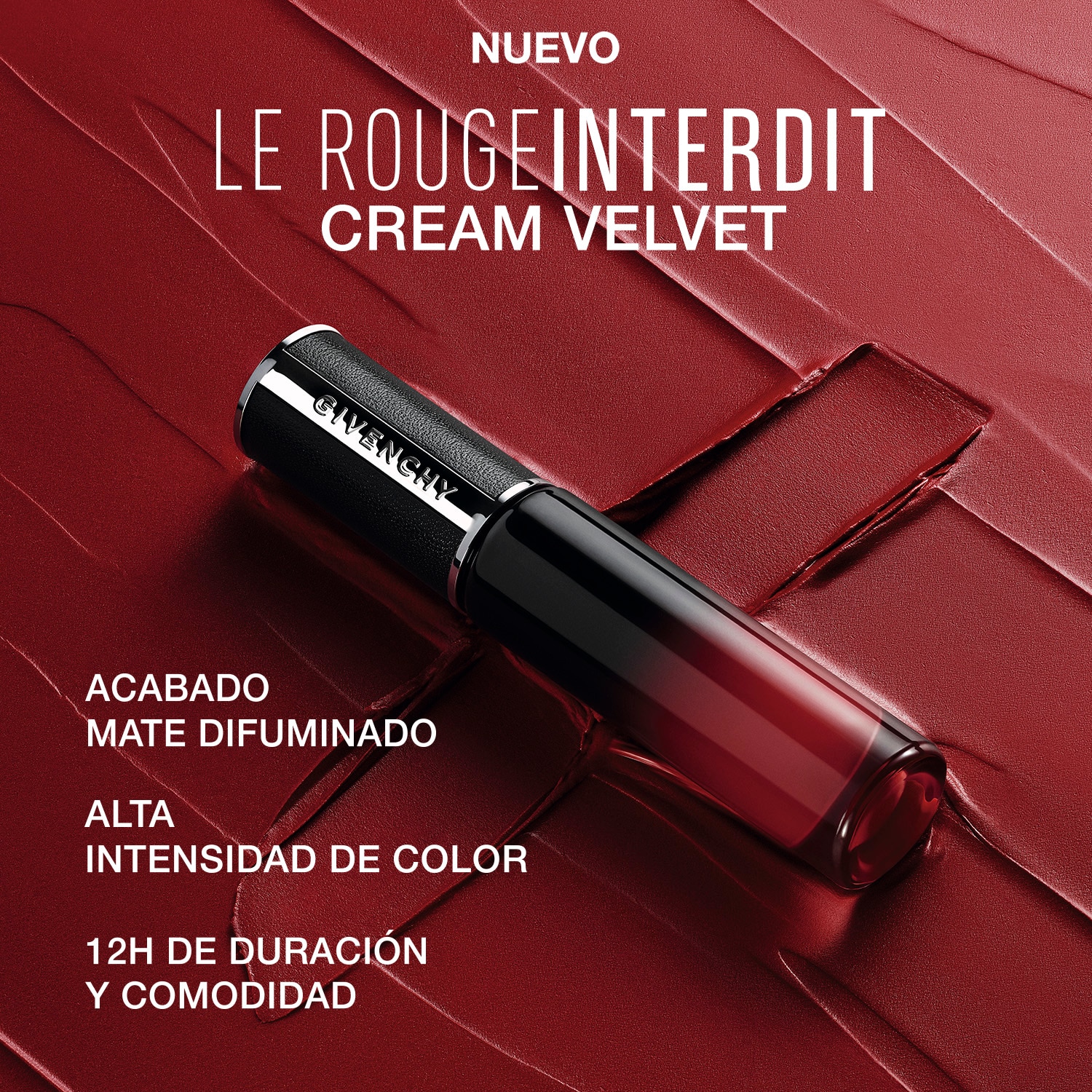 LE ROUGE INTERDIT CREAM VELVET (LABIAL HUMECTANTE MATE EFECTO DIFUMINADO)